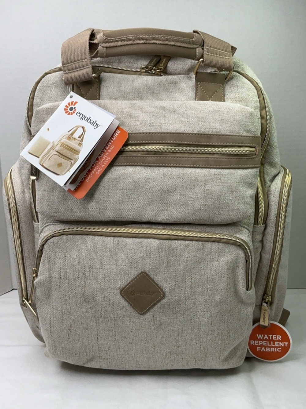 Ergobaby "Out for Adventure" diaper backpack.